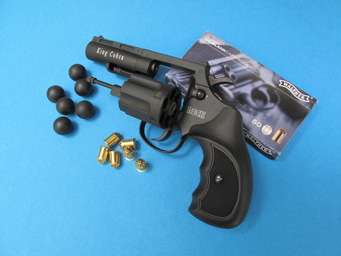 Permalink to Revolver Reck King Cobra / calibre 18,5 mm à balle caoutchouc.