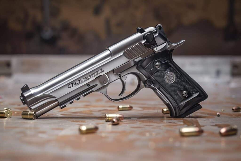 Cz 75 inox : caractéristiques et performances du pistolet