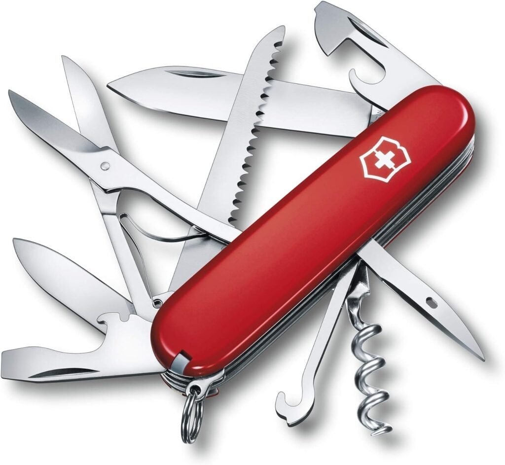 Navaja multiusos Victorinox Huntsman: 15 prácticas funciones