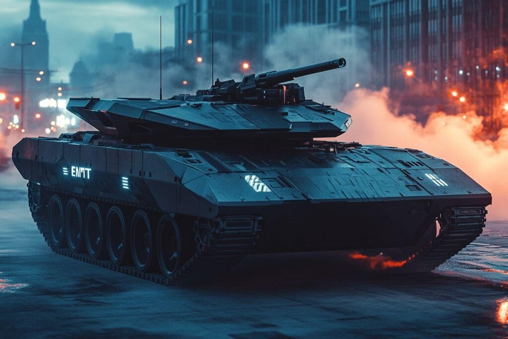 EMBT tank : caractéristiques et innovations technologiques