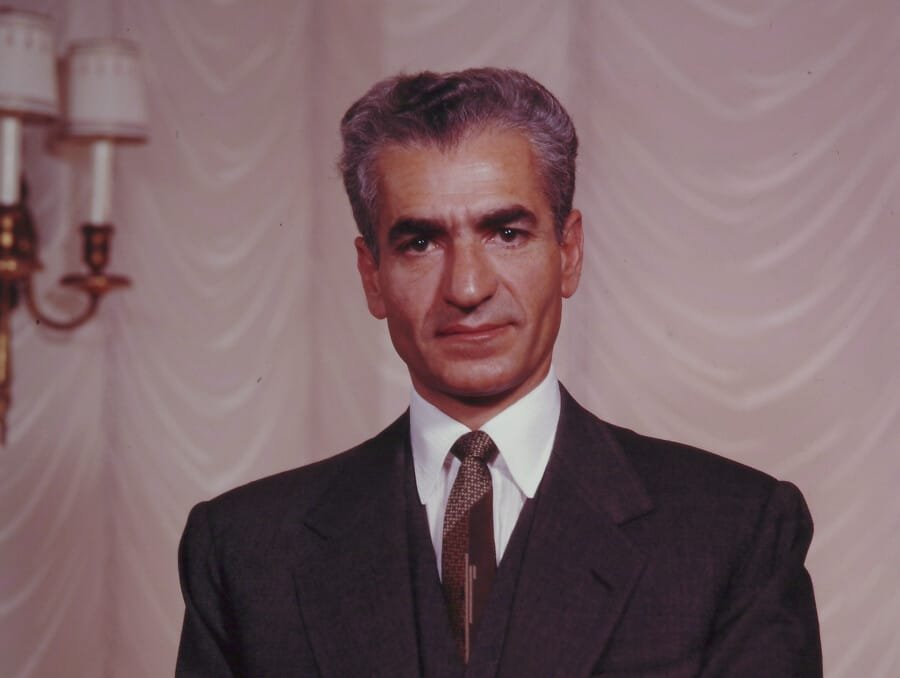Le shah en iran