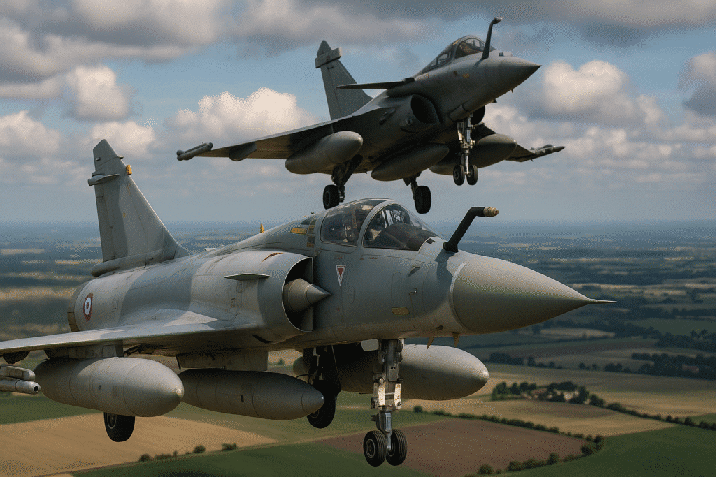 Mirage 2000 vs Rafale