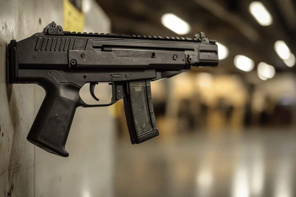 Quelle est la portée pratique d'un pistolet-mitrailleur Skorpion : analyse