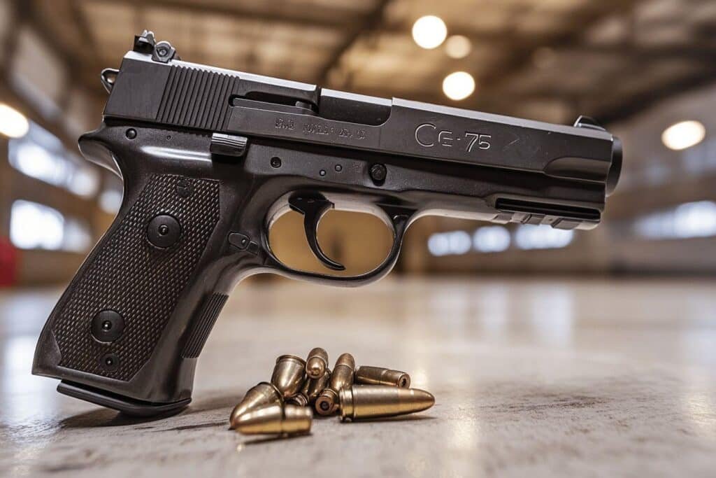 Pourquoi le .22 LR est-il privilégié pour s'entraîner sur CZ 75 : avantages