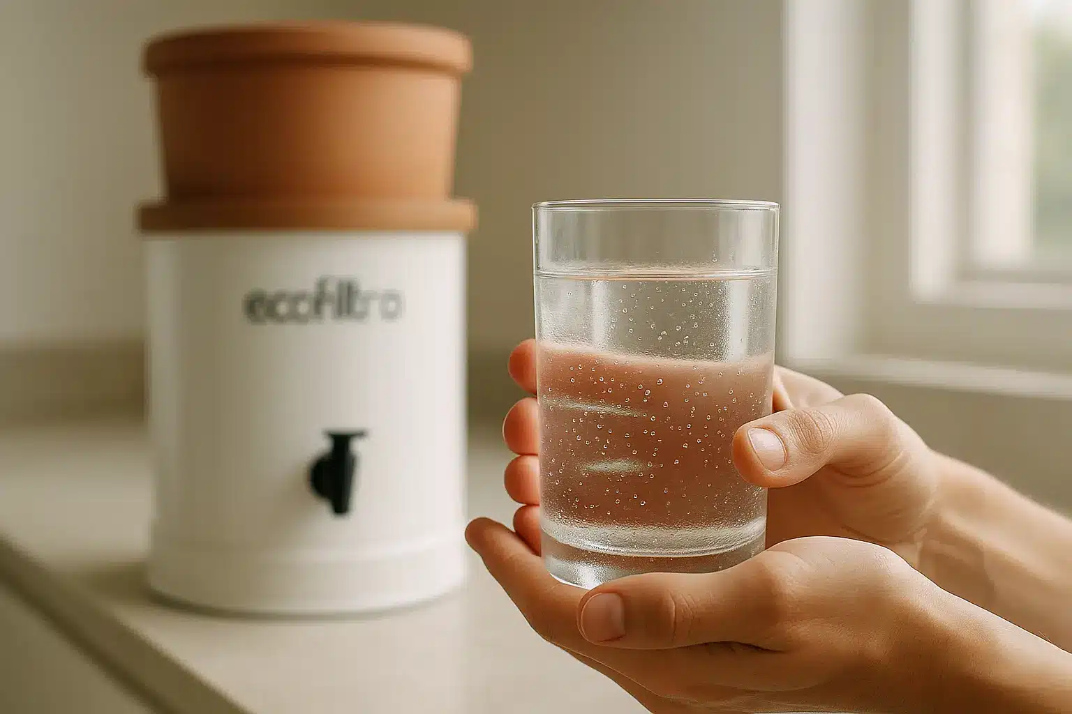 Ecofiltro en utilisation quotidienne