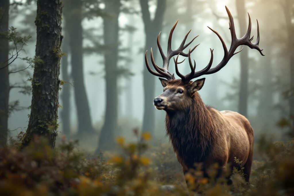 Cerf 50 cors : mythe, symbolique et réalité